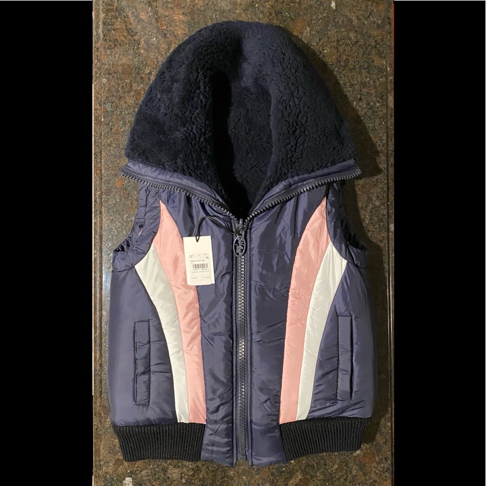 NWT $1100 Coach Shearling Revisable Vest